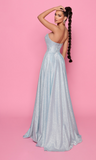Primer NP176 Gown by Jadore - Baby Blue