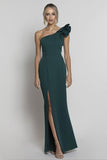 Sue Frill Gown BB33D31 by Bariano - Emerald
