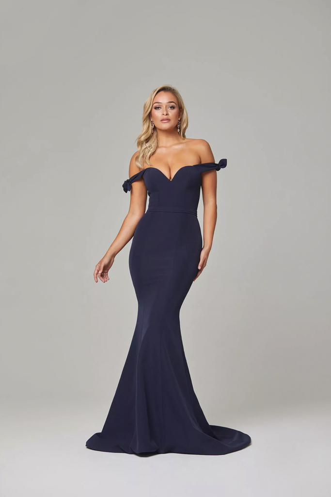 Carmen PO966 Gown by Tania Olsen - Emerald main image 0