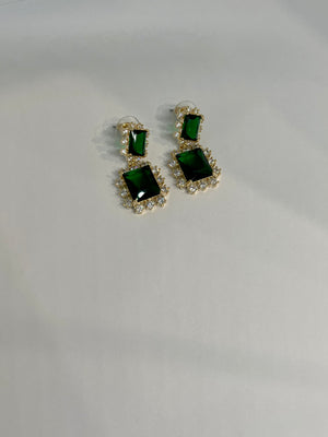 Julian Earring - Emerald