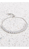 Martha Tennis Bracelet - Silver