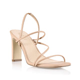 King Strappy Heel by Verali - Nude