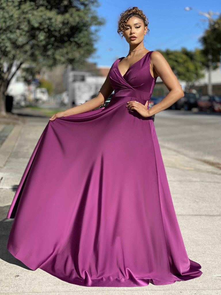 Lilliana JX4036 Gown by Jadore - Purple